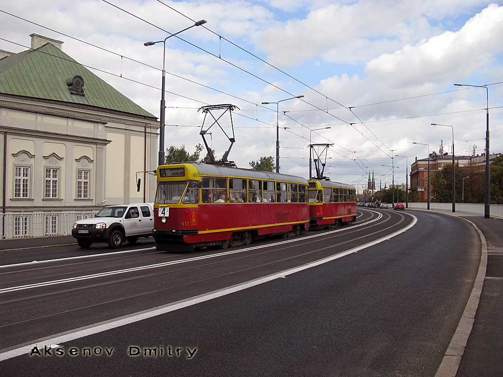 Варшава, Konstal 13N № 412