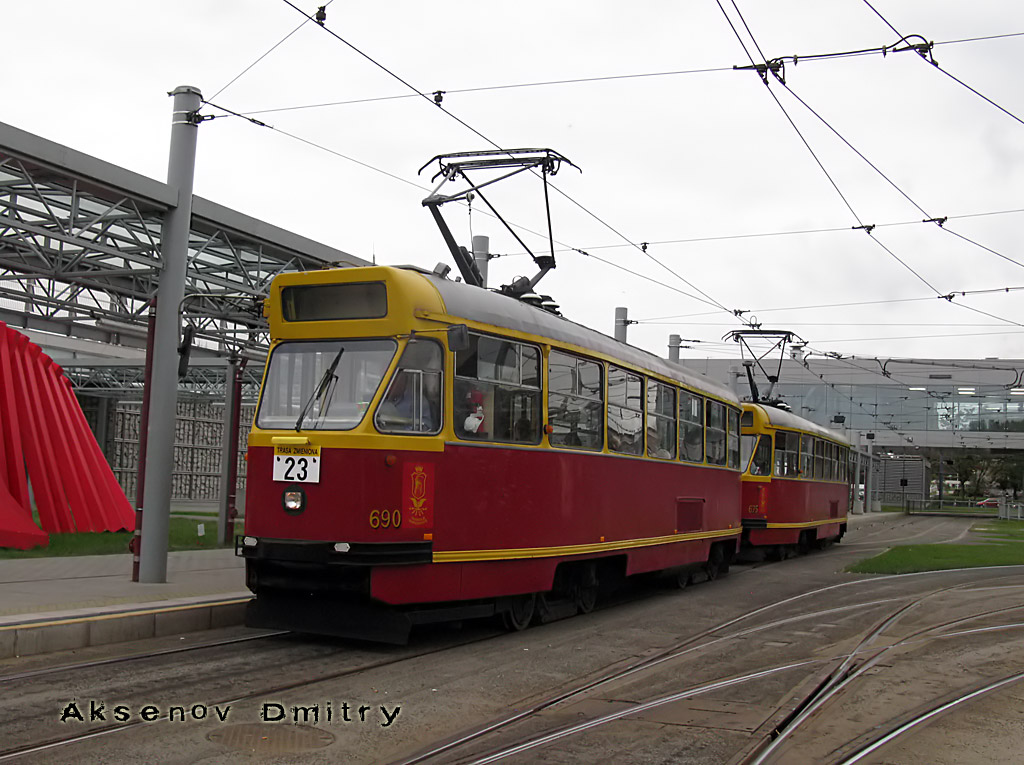Варшава, Konstal 13N № 690