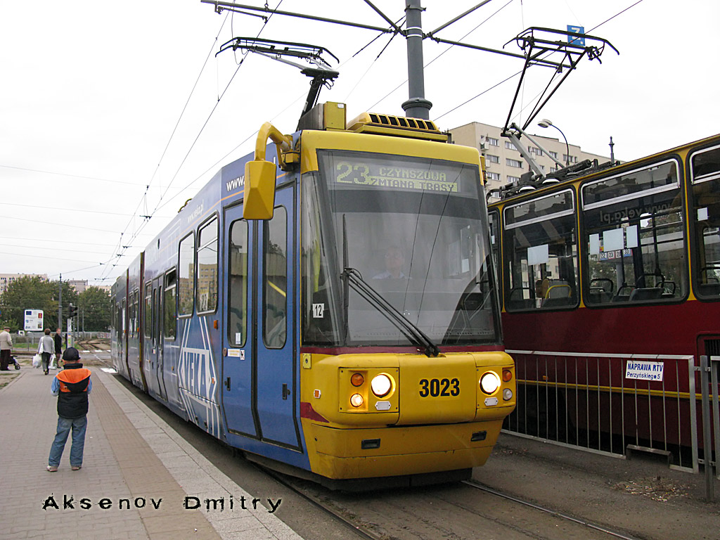 Варшава, Konstal 116Na/1 № 3023