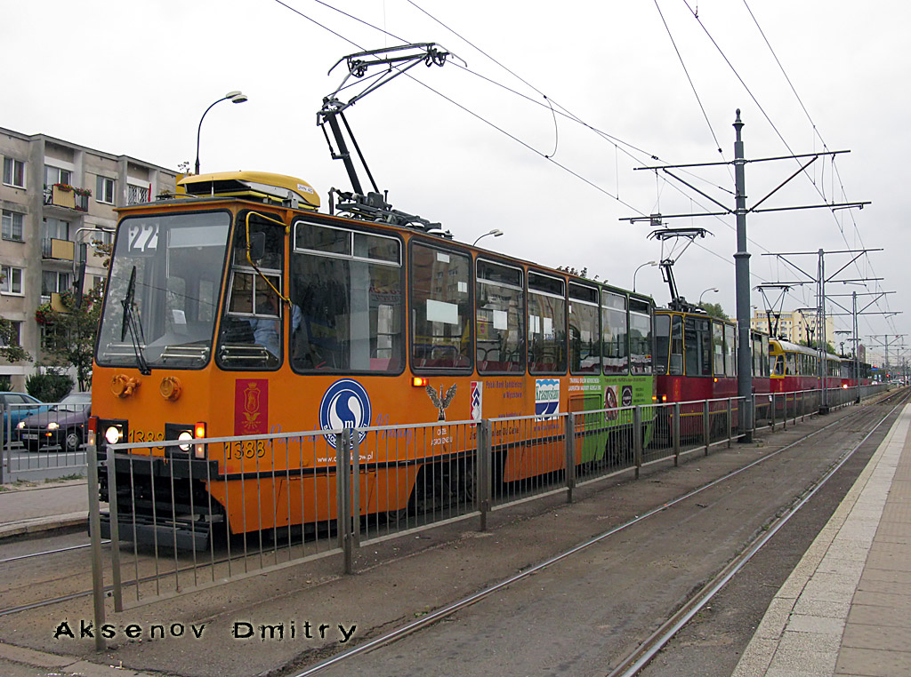 Варшава, Konstal 105Nb/e № 1388