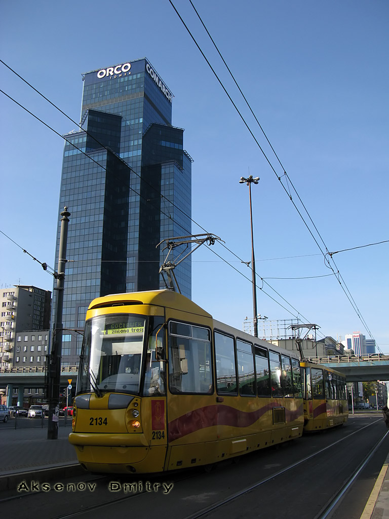 Варшава, Konstal 105N2k/2000 № 2134