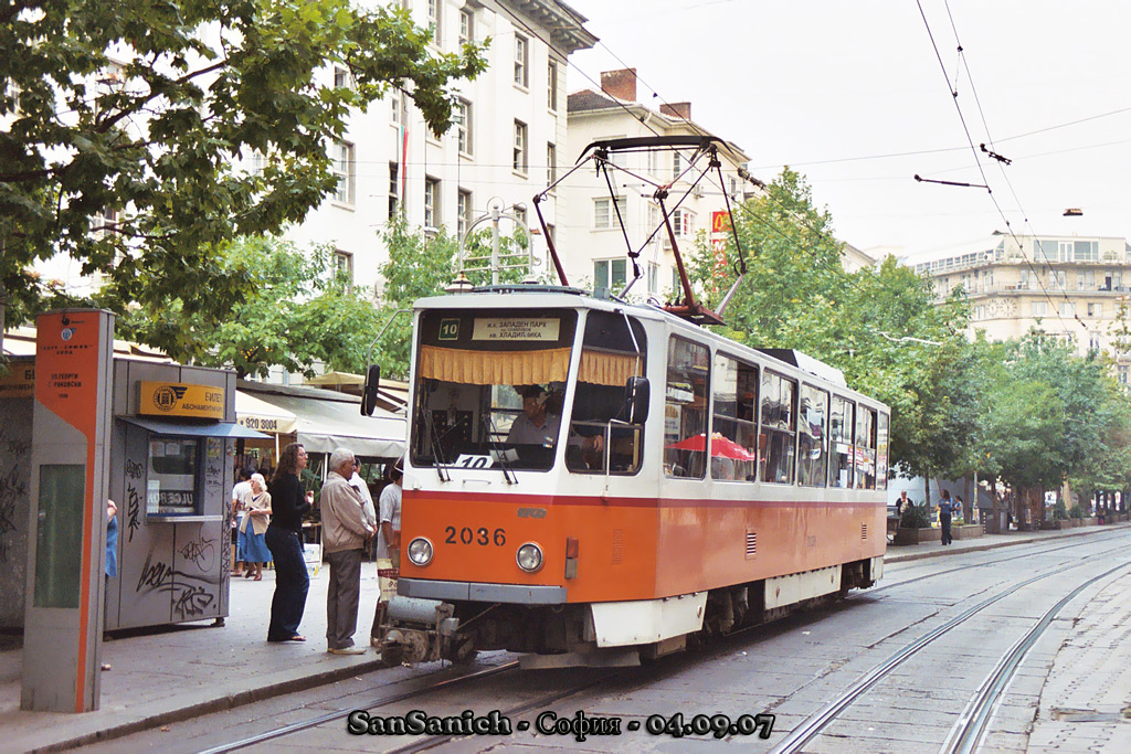 София, Tatra T6A2B № 2036