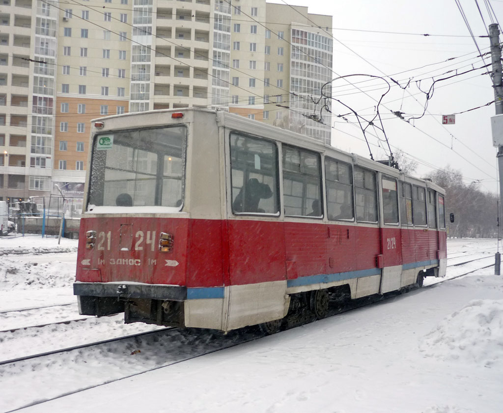 Novosibirsk, 71-605 (KTM-5M3) № 2124