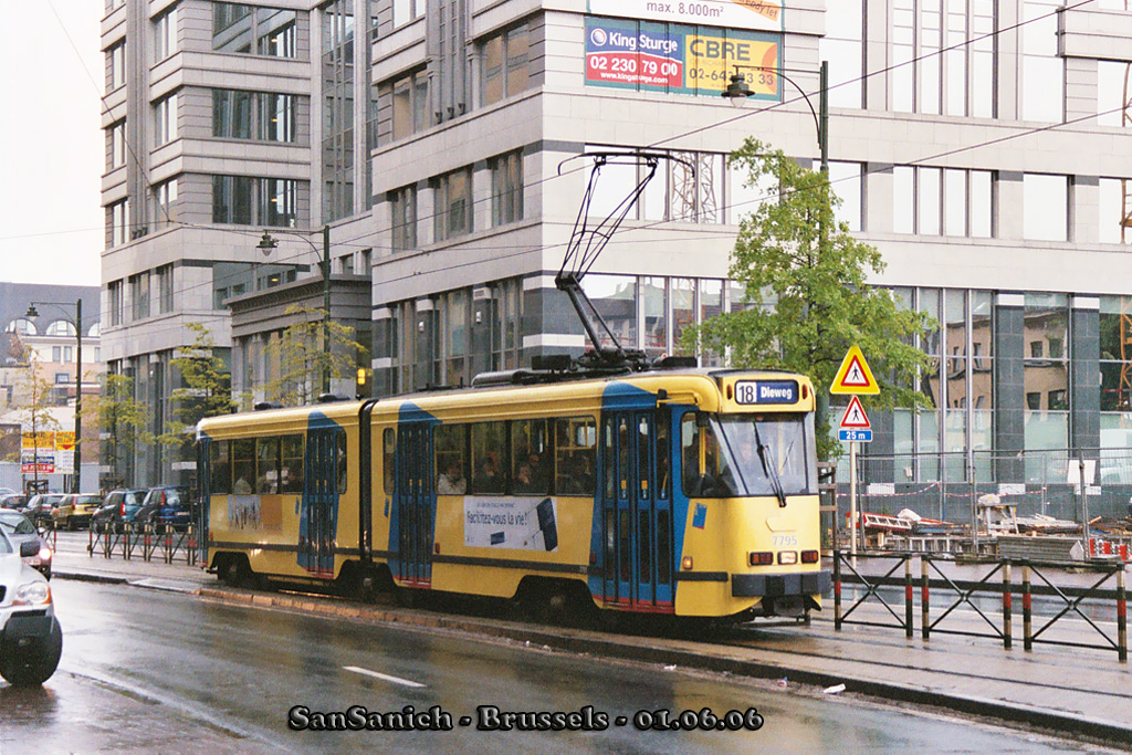 Брюссель, BN PCC серия 7700 № 7795