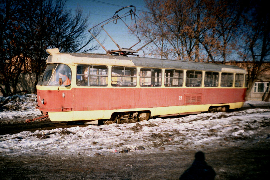 Тверь, Tatra T3SU № 79; Тверь — Тверской трамвай в начале 2000-х гг. (2002 — 2006 гг.); Тверь — Трамвайные конечные станции и кольца
