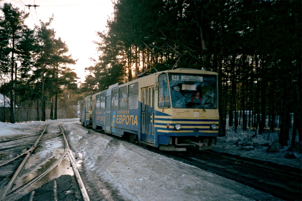 Тверь, Tatra T6B5SU № 27; Тверь — Тверской трамвай в начале 2000-х гг. (2002 — 2006 гг.)