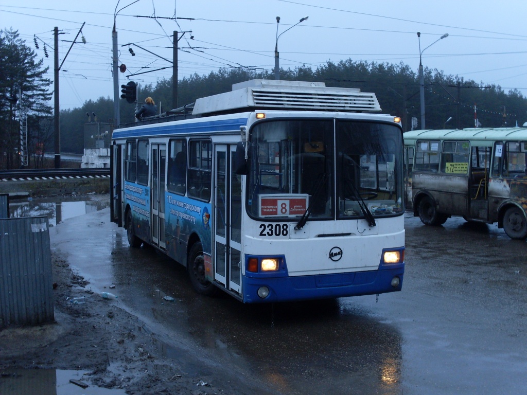 Nischni Nowgorod, LiAZ-5280 (VZTM) Nr. 2308 Nischni Nowgorod, LiAZ-5280 (VZTM) Nr. 2308