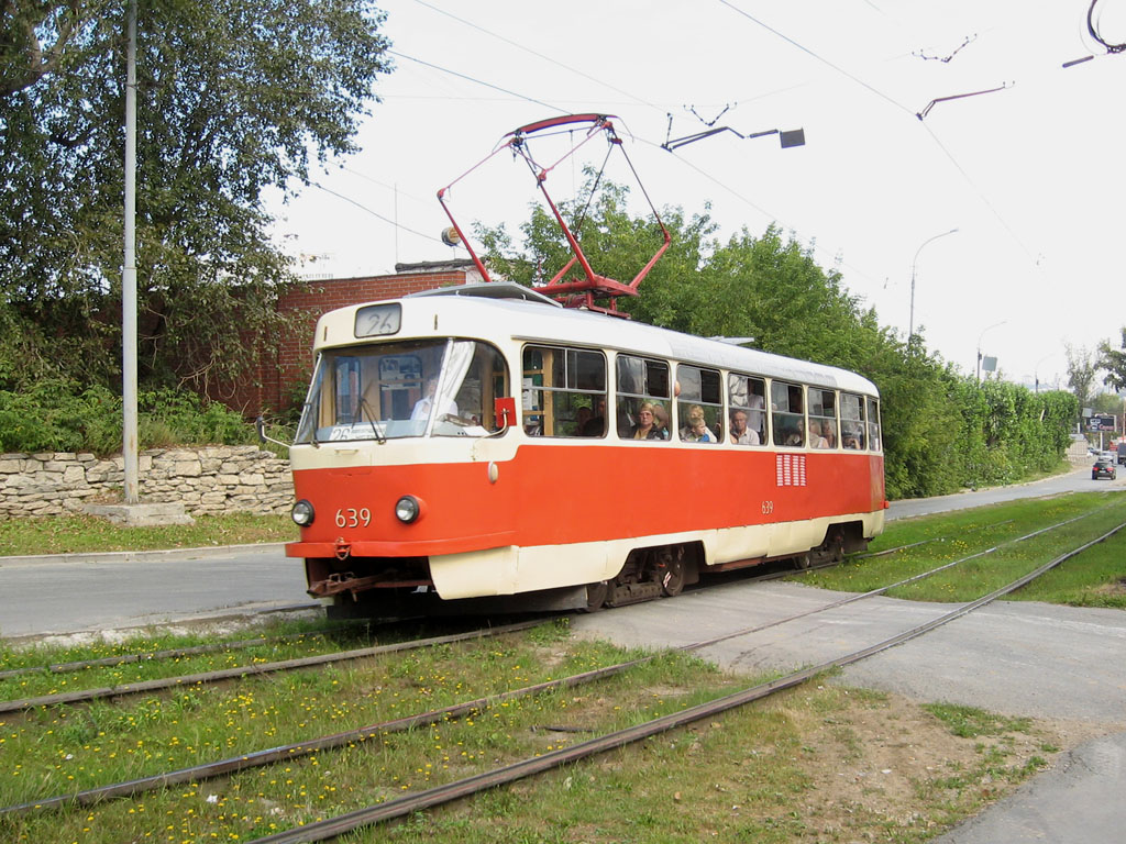 Екатеринбург, Tatra T3SU (двухдверная) № 639