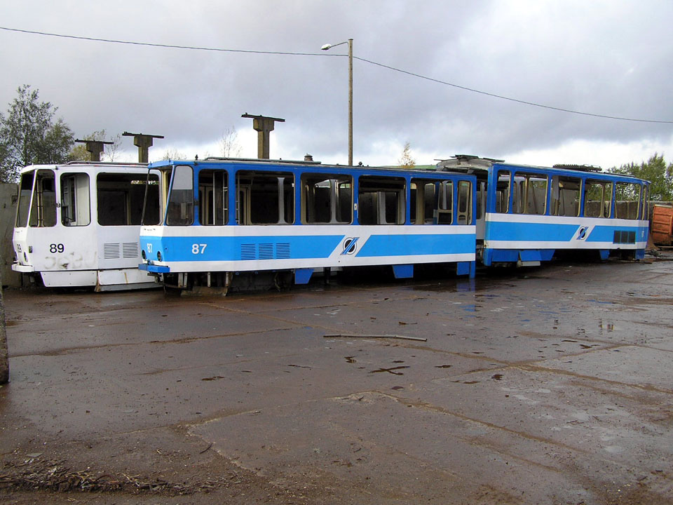 Таллин, Tatra KT4SU № 89; Таллин, Tatra KT4SU № 87