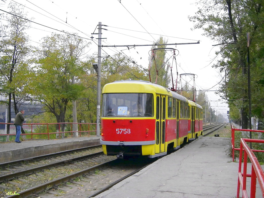Волгоград, Tatra T3SU № 5757; Волгоград, Tatra T3SU № 5758