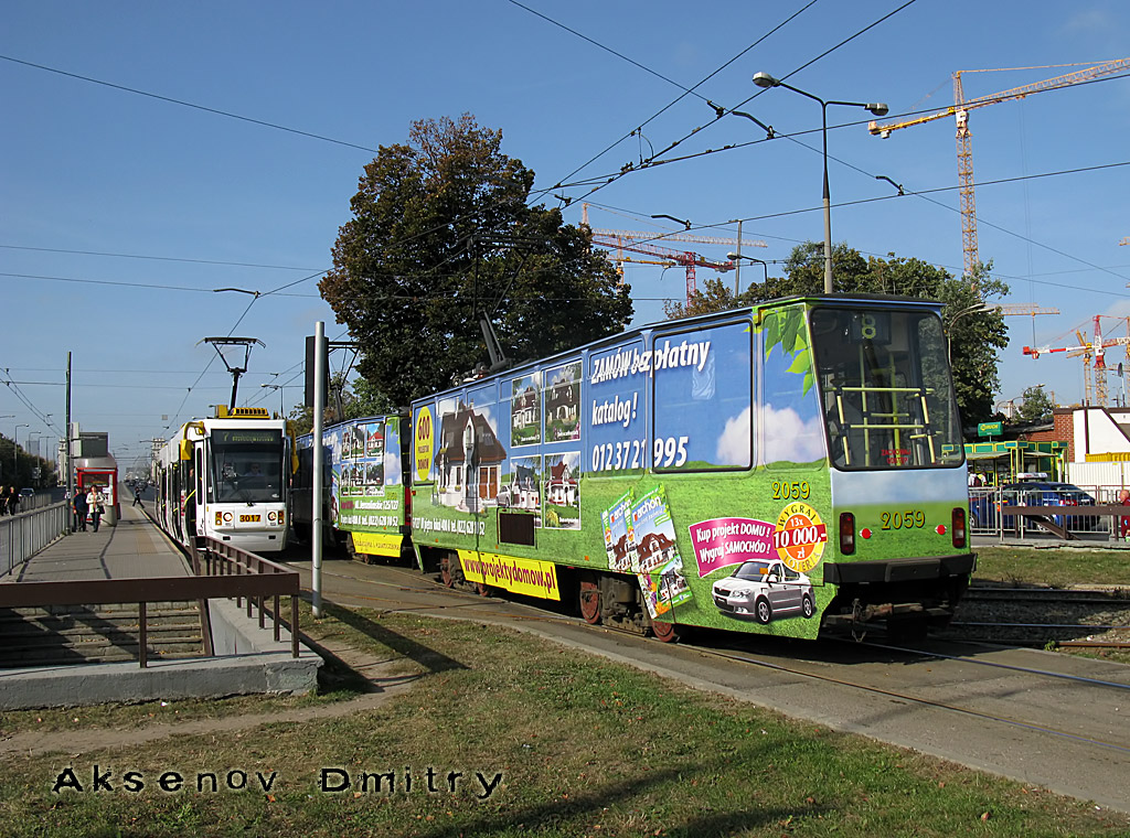 Варшава, Konstal 105N2k № 2059