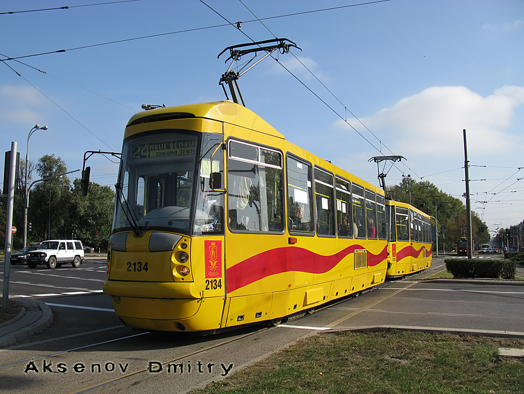 Варшава, Konstal 105N2k/2000 № 2134