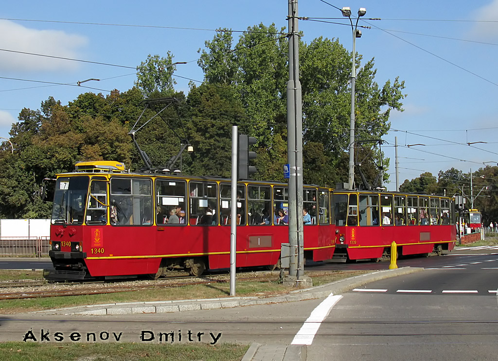 Варшава, Konstal 105Na № 1340 Варшава, Konstal 105Na № 1340