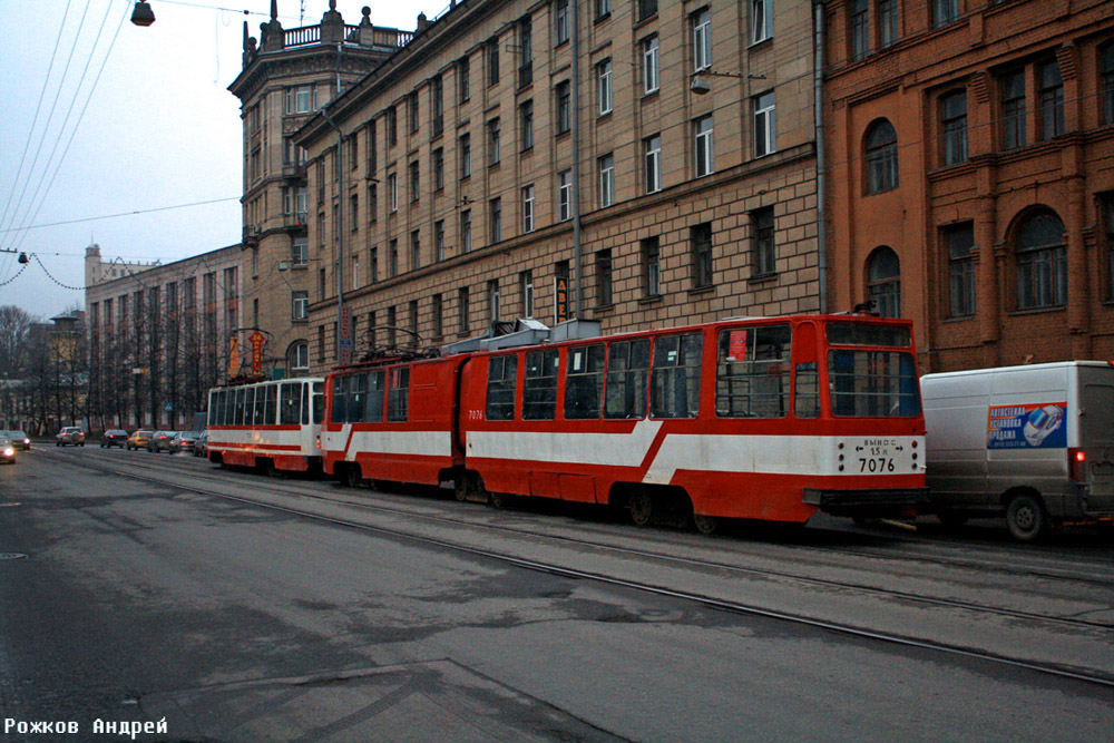 Санкт-Петербург, ЛВС-86К № 7076