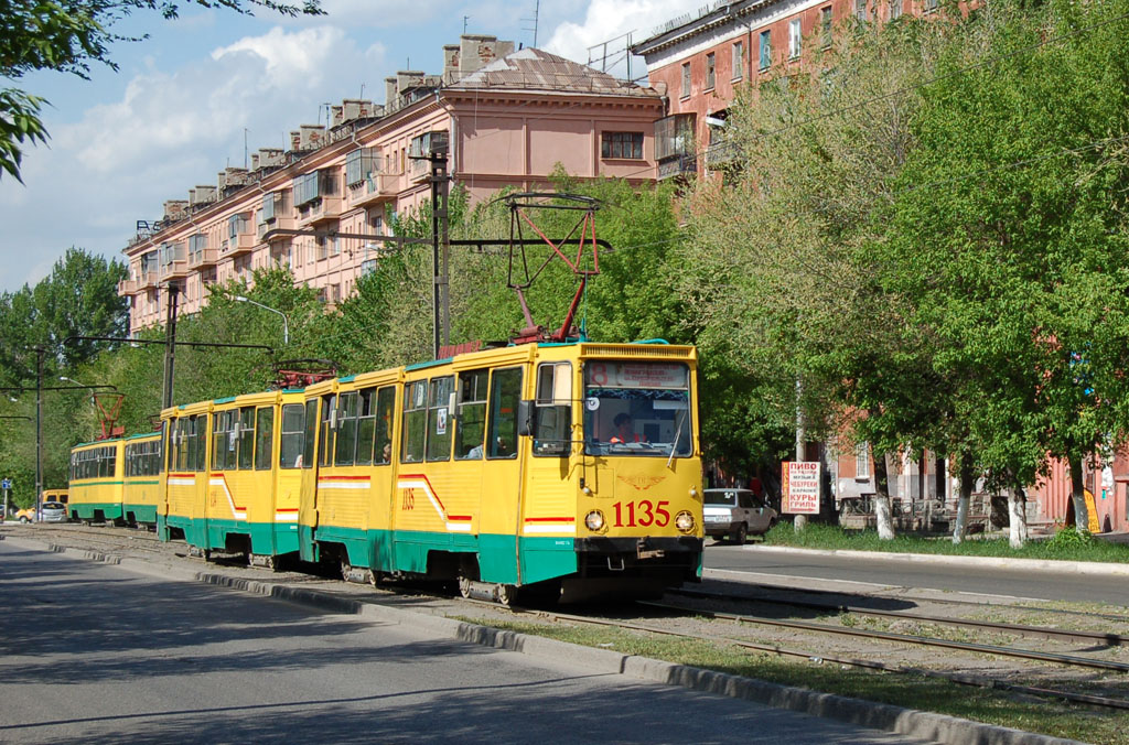 Магнитогорск, 71-605 (КТМ-5М3) № 1134; Магнитогорск, 71-605 (КТМ-5М3) № 1135