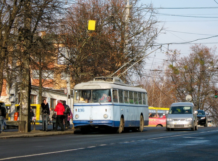Ровно, Škoda 9Tr22 № 136