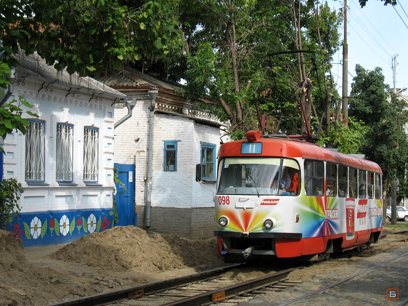 Краснодар, Tatra T3SU № 098