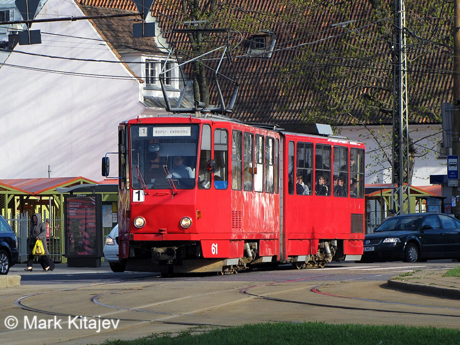 Таллин, Tatra KT4SU № 61