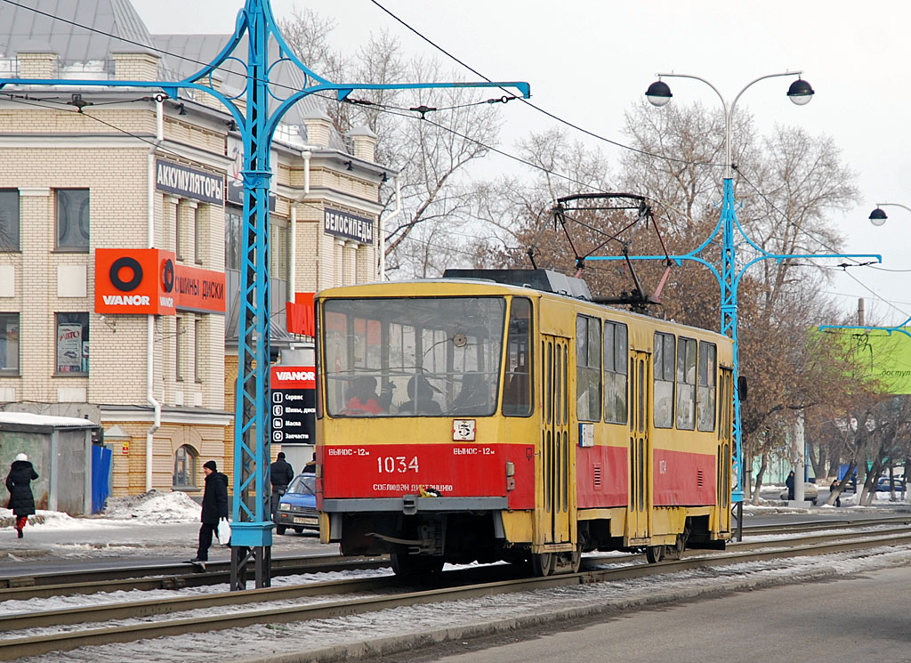 Barnaul, Tatra T6B5SU № 1034