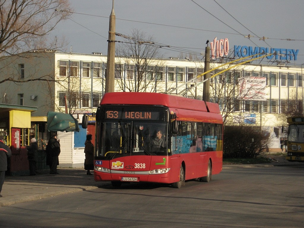 Lublin, Solaris Trollino III 12 AC Nr. 3838