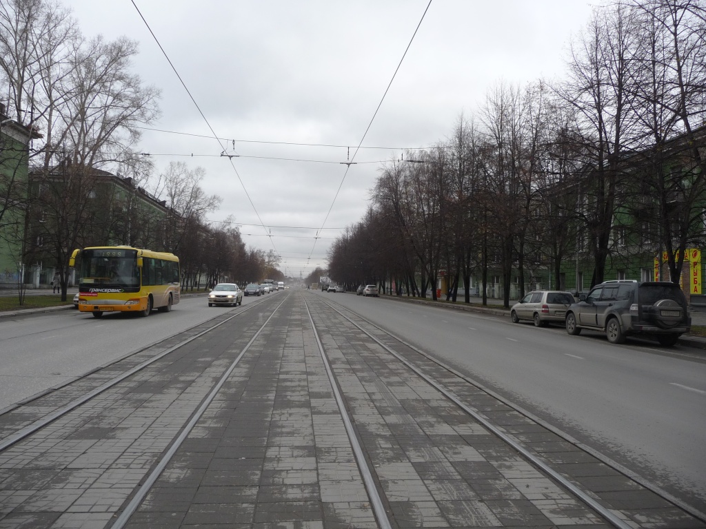 Novosibirsk — Tram road; Novosibirsk — Trolleybus roads