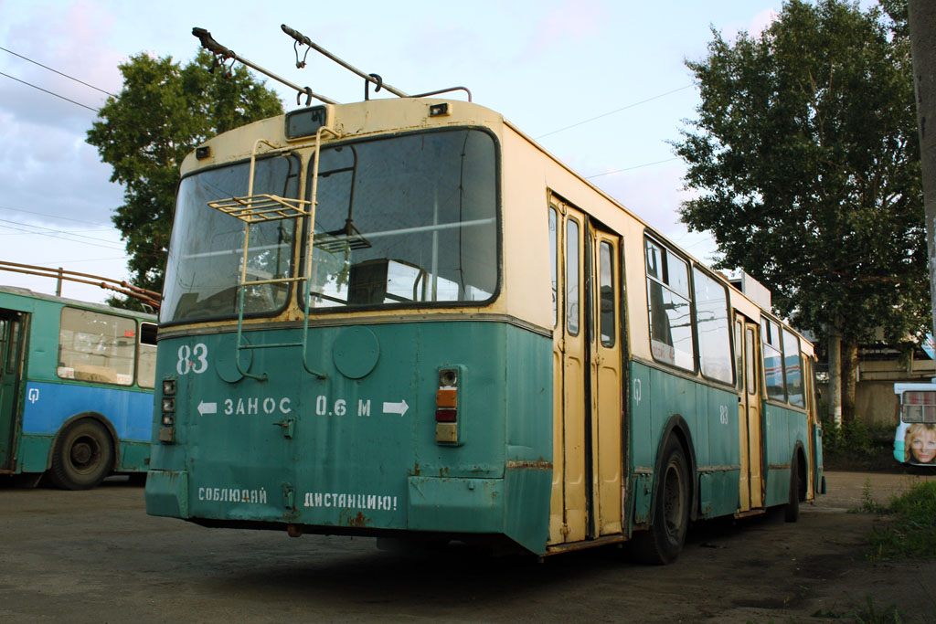 Тверь, ЗиУ-682Г-012 [Г0А] № 83; Тверь — Троллейбусный парк
