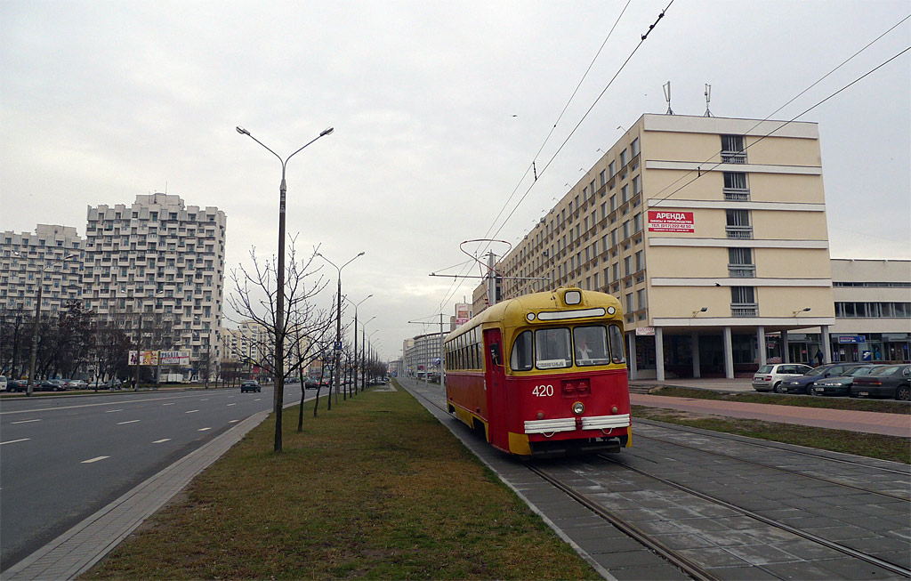 Minszk, RVZ-6M2 — 420; Minszk — Trip of fans of transport on rented museum RVR-6M2