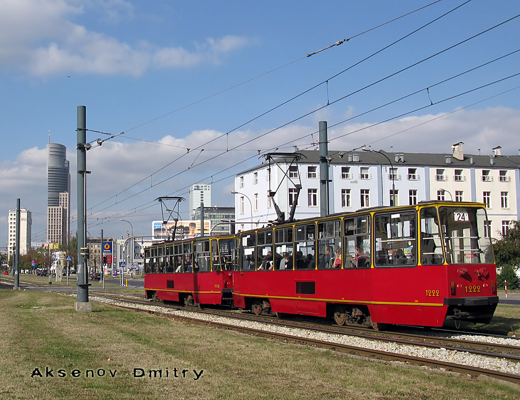 Varsó, Konstal 105Na — 1222