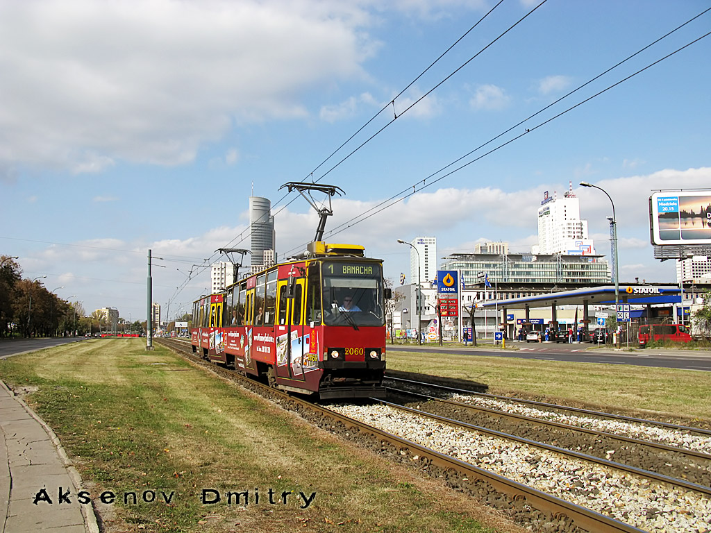 Варшава, Konstal 105N2k № 2060