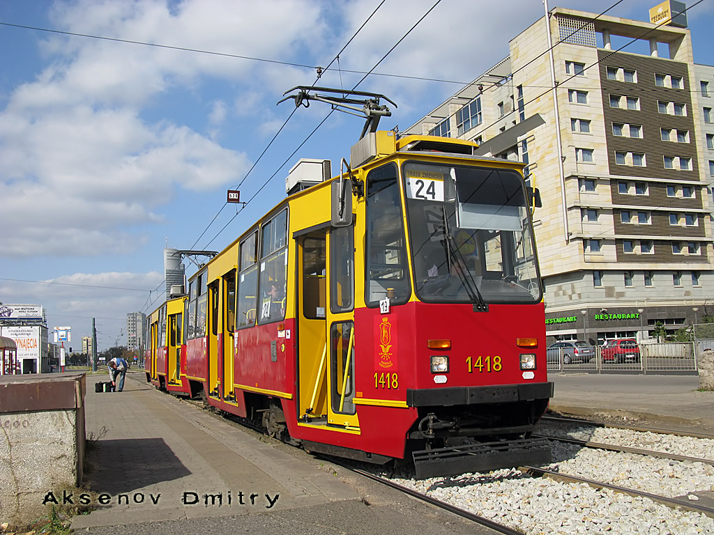 Varšava, Konstal 105Nf č. 1418