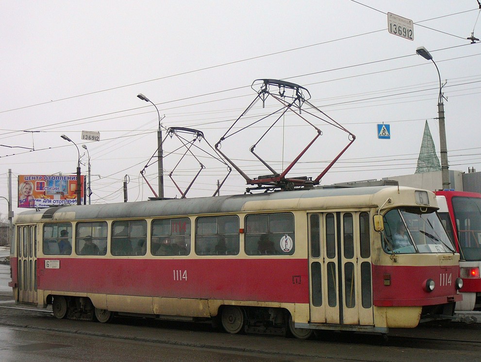 Ijevsk, Tatra T3SU (2-door) Nr. 1114