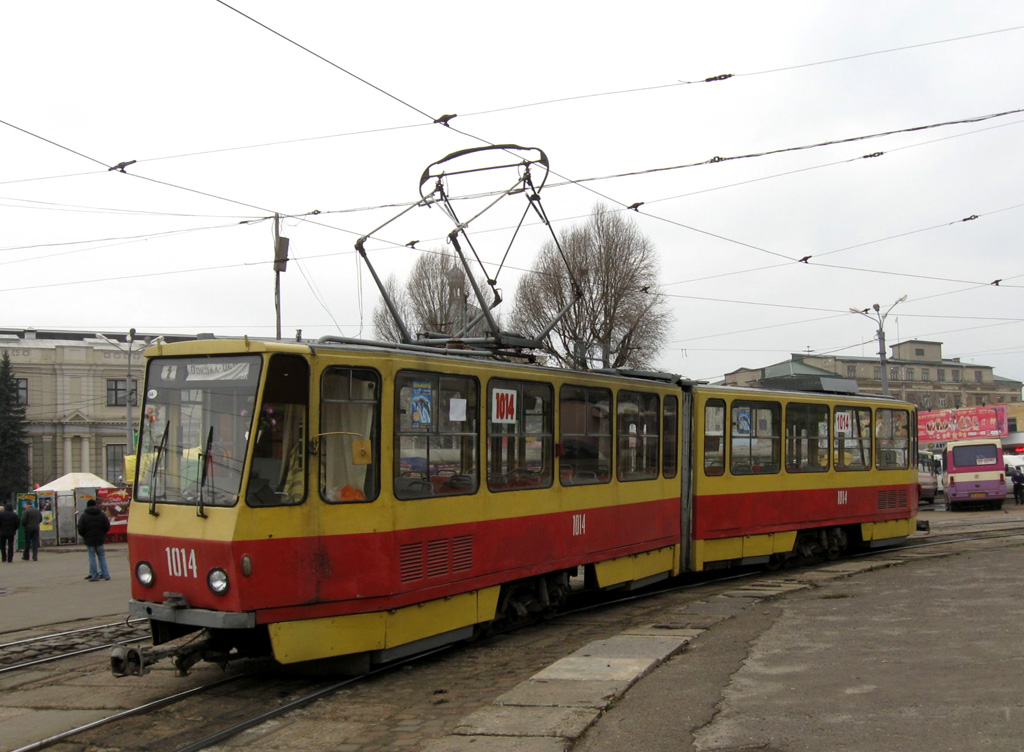 Львов, Tatra KT4SU № 1014