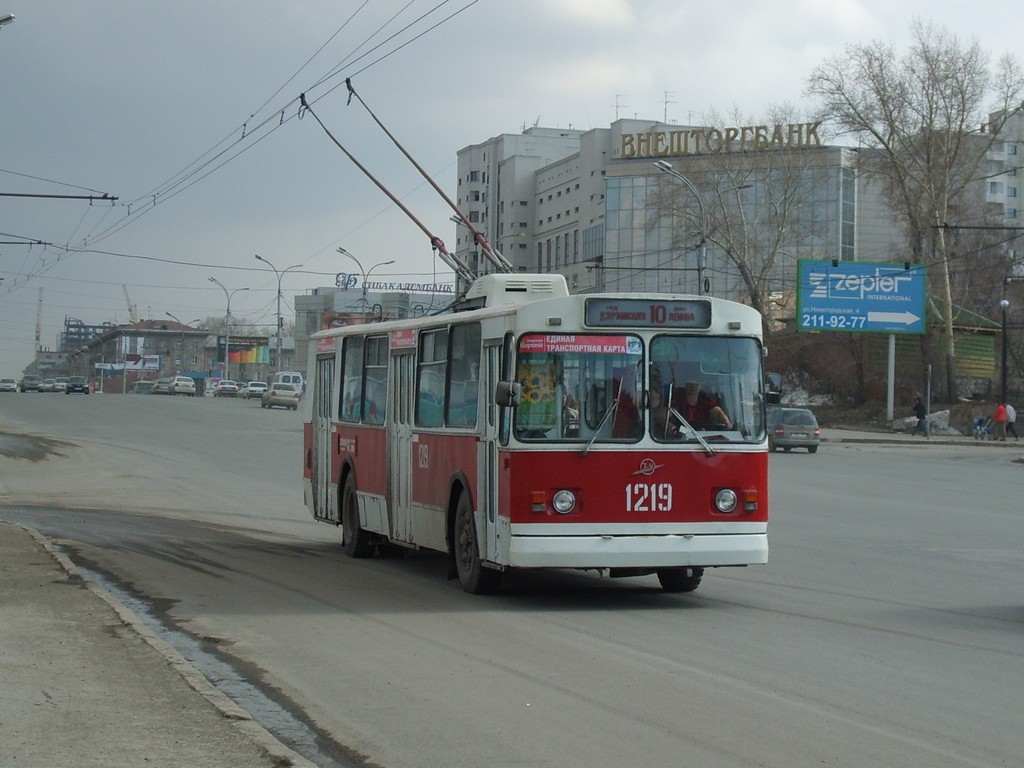 Новосибирск, ЗиУ-682В [В00] № 1219