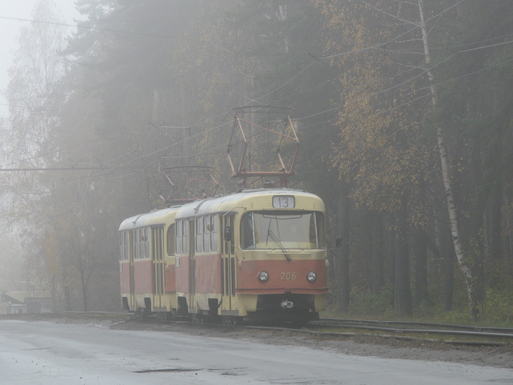 Екатеринбург, Tatra T3SU № 206
