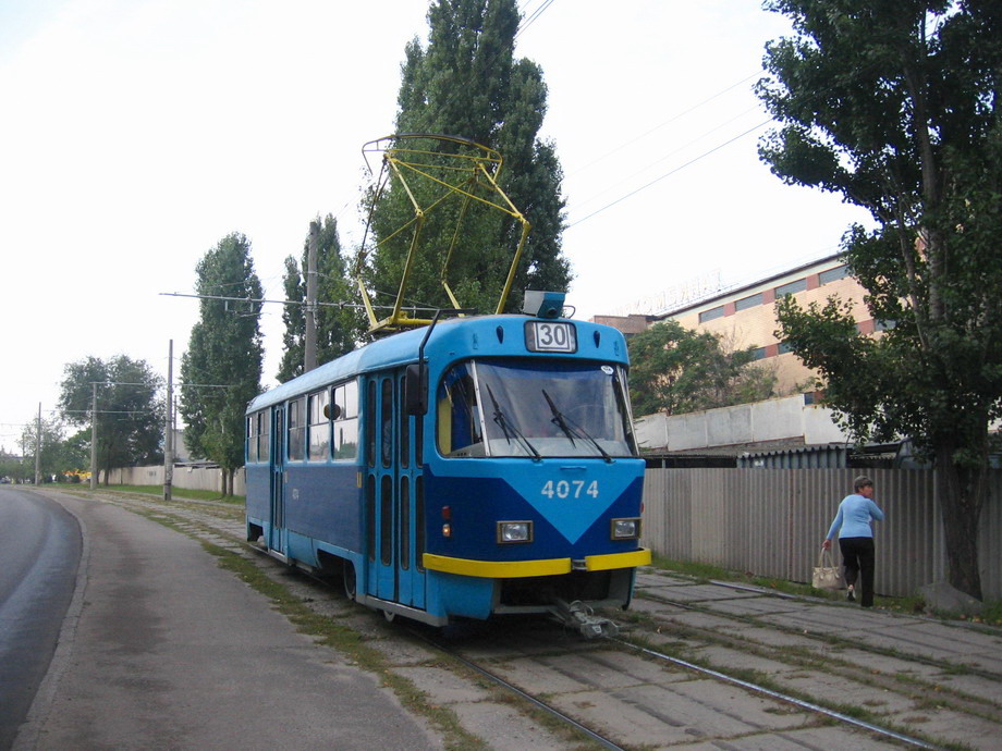 Одесса, Tatra T3SU № 4074
