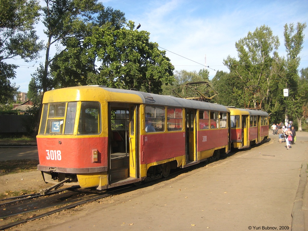 Харьков, Tatra T3SU № 3018