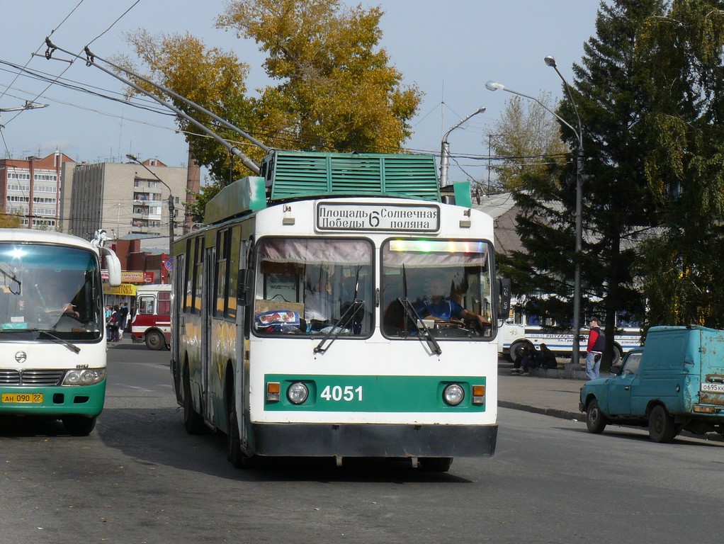 Барнаул, ЗиУ-682 КВР БТРМ № 4051
