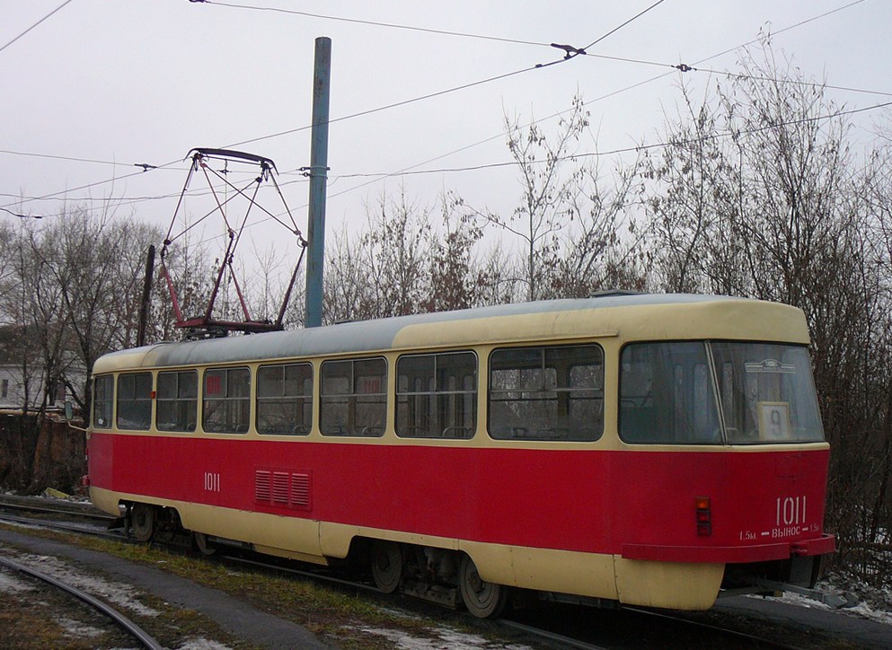 Ижевск, Tatra T3SU мод. Ижевск № 1011