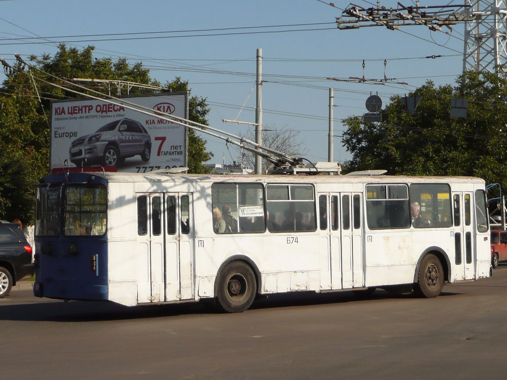 Одесса, ЗиУ-682В-012 [В0А] № 674
