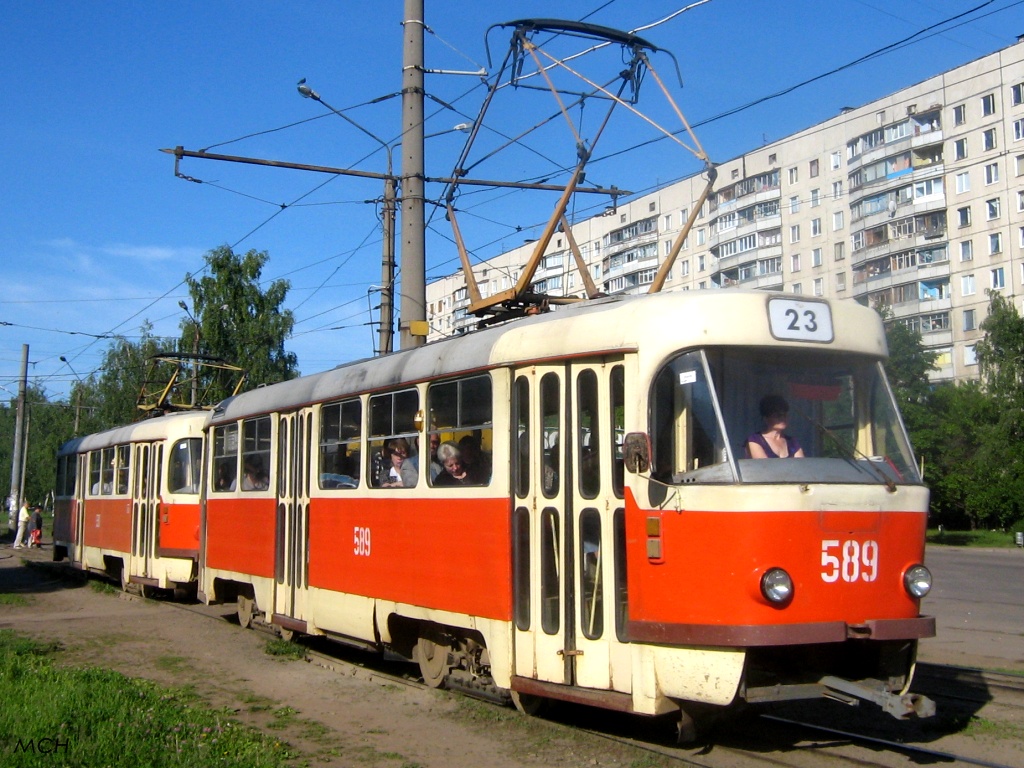 Harkiva, Tatra T3SU № 589 Harkiva, Tatra T3SU № 589