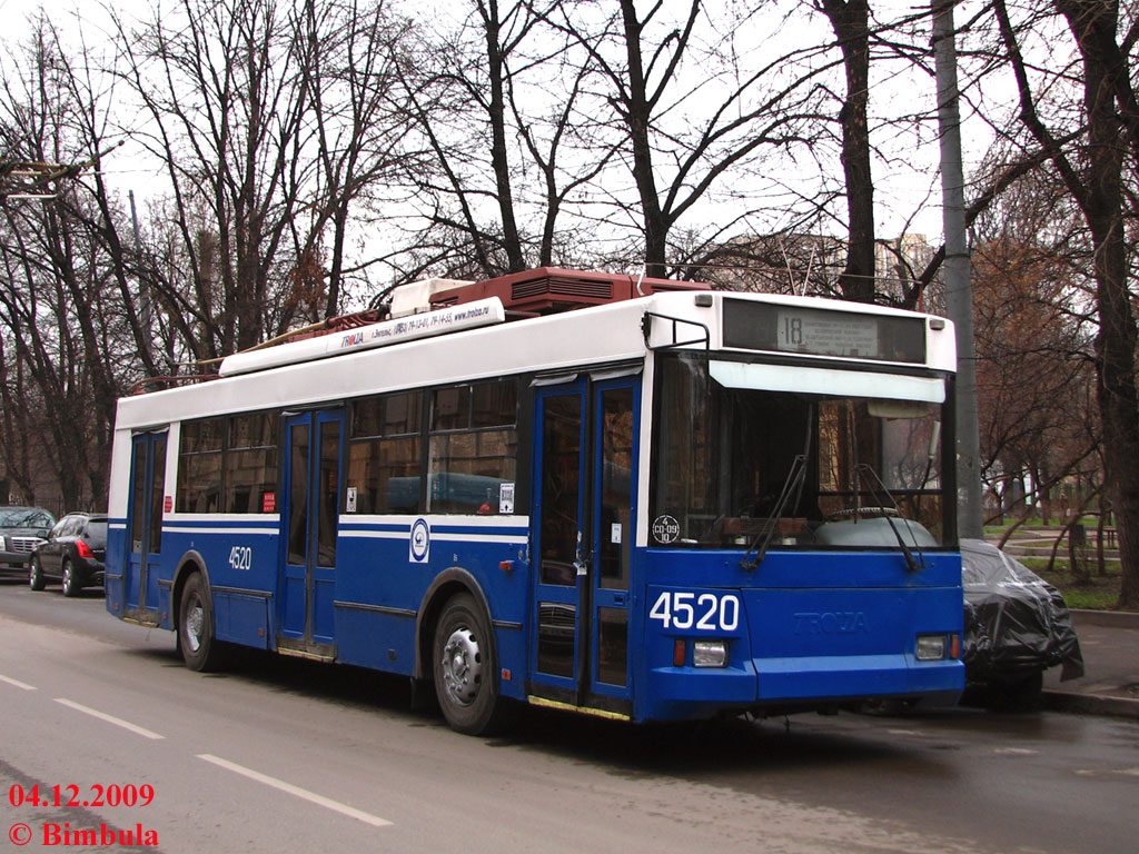 Москва, Тролза-5275.05 «Оптима» № 4520