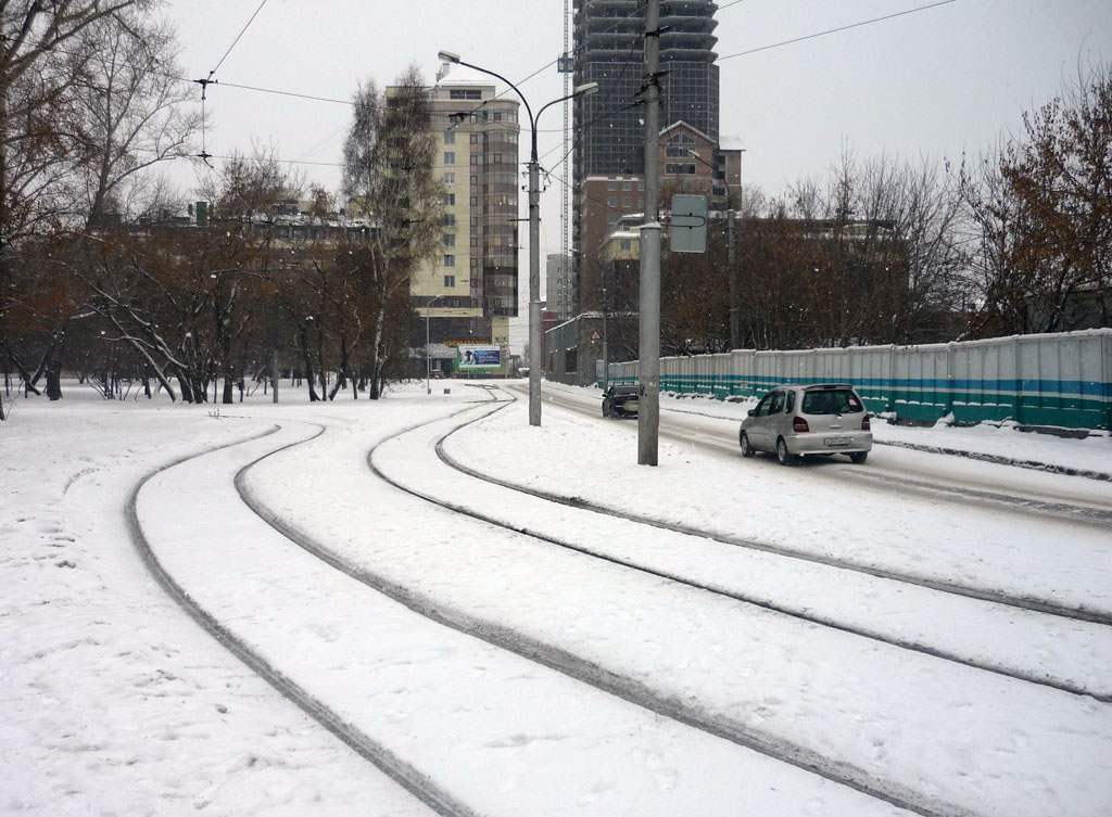 Новосибирск — Трамвайные линии и конечные