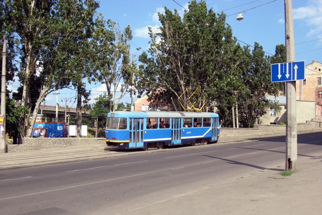 Одесса, Tatra T3R.P № 3274