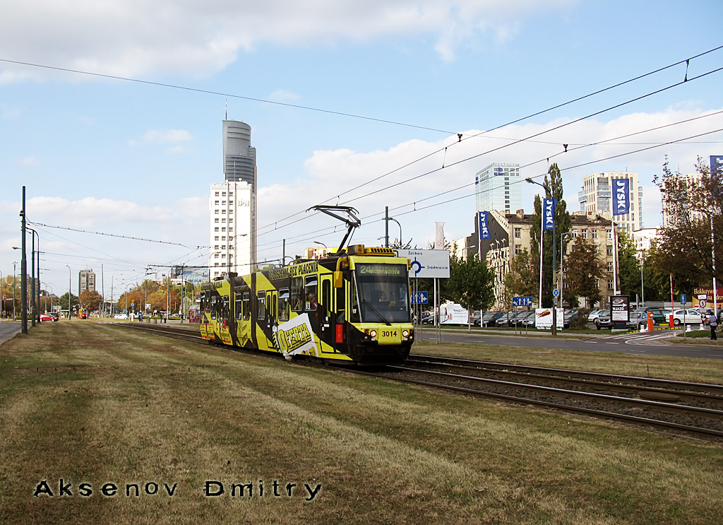 Варшава, Konstal 116Na/1 № 3014