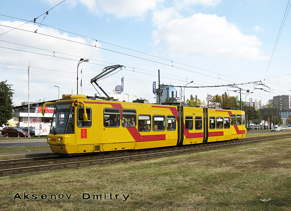 Варшава, Konstal 116Na/1 № 3007