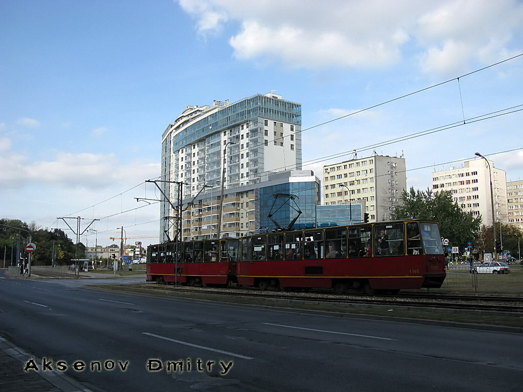 Варшава, Konstal 105Na № 1365