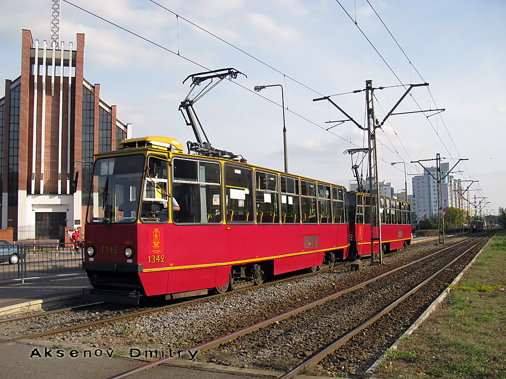 Варшава, Konstal 105Na № 1342