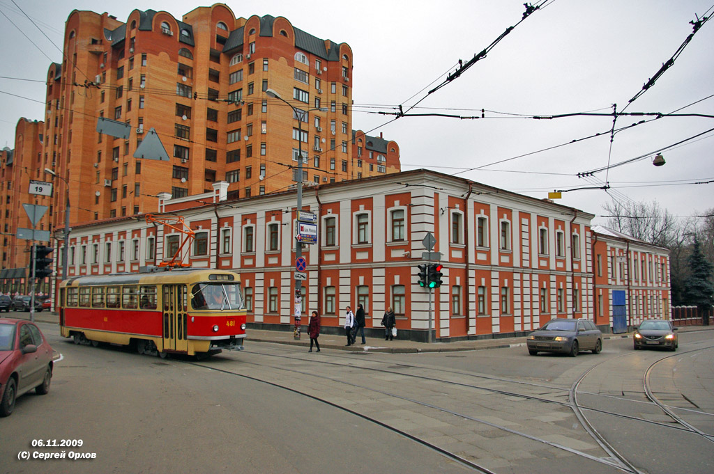 Moskau, Tatra T3SU (2-door) Nr. 481