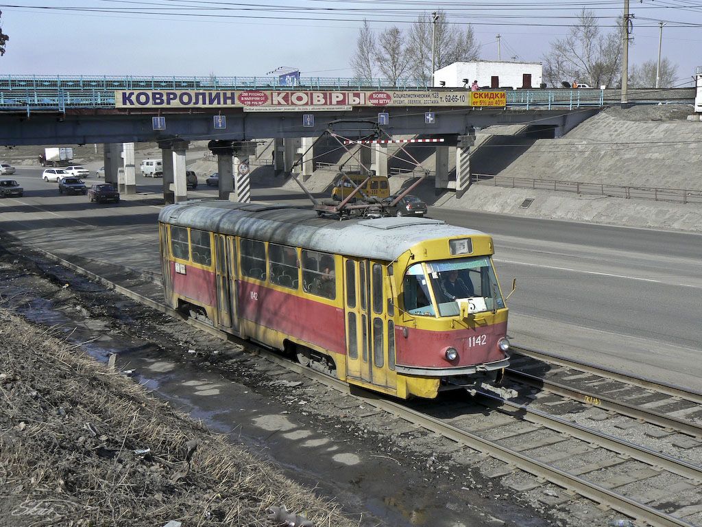Barnaul, Tatra T3SU Nr 1142