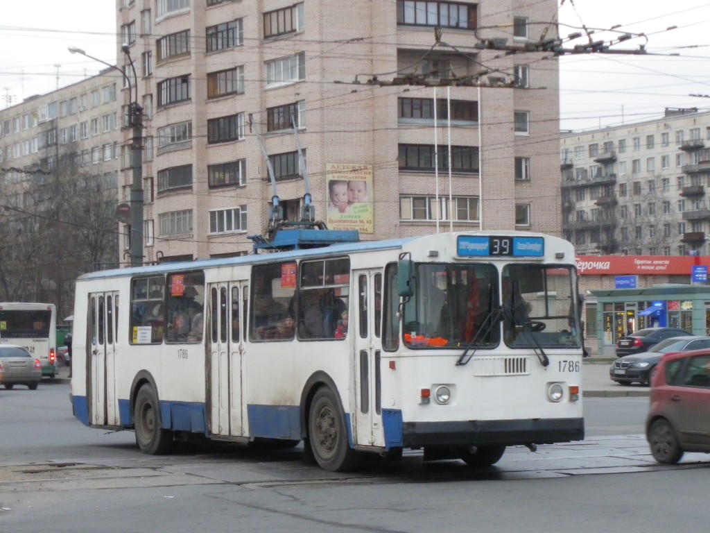 Санкт-Петербург, ЗиУ-682Г-018 [Г0Р] № 1786